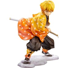 1001 Zenitsu Agatsuma Aksiyon Figürü, Dövüş Versiyonu, 16 Cm, Anime Temalı Koleksiyon Oyuncağı
