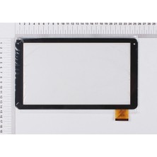 1001 Hometech Quad Tab 10.1 ZHC-0364A ile Uyumlu Tablet Dokunmatiği Siyah