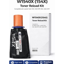 1001 Hp Uyumlu W1540X (154X) Toner Reload Kit (5k)