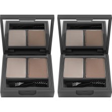 1001 Şekillendirici, Belirginleştirici Koyu Kahve Kaş Sabitleme Farı-Perfect Fix Brow Palette 703 Bro