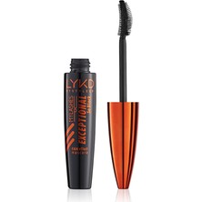 1001 Lykd Exceptional Fan Effect & Curl Maskara, Yelpaze Etkili ve Kıvrım Veren Maskara (100 Black)