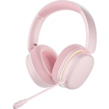 1001 G7 Pro Tri Mode Kablosuz Rgb Gaming Mikrofonlu Oyuncu Kulaklığı 7.1 Surround Ses 40MM Driver Dü�