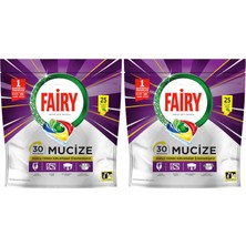 1001 Mucize Bulaşık Makinesi Deterjanı Kapsülü/tableti 25 Yıkama (2 Paketi)