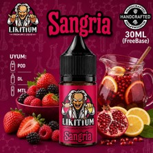 Likitium  Sangria 30ML/9MG Likit Aroma – Nar, Narenciye ve Orman Meyveli