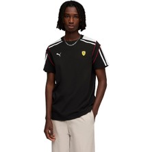 Puma Ferrari MT7 Erkek Siyah Günlük Stil T-Shirt 63583601