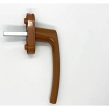 CATEKSSS Pvc Alimünyum Pencere Kolu Altınmeşe(Kahverengi) Plastik
