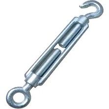 CATEKSSS Kanca-Halka Uçlu 6 mm 1 Adet Gerdirme-Çektirme Galvanizli