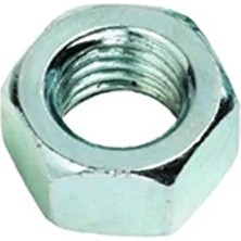 CATEKSSS Galvanizli Altıköşe Somun 6 Kalite Dın 934 - 100 Adet - Çap;m6