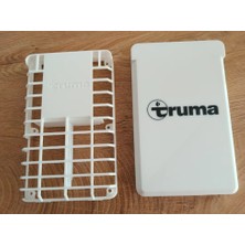 PrintKuca Truma Uyumlu Karavan Boiler Egzoz Çıkış Kapağı ve Izgarası - Beyaz