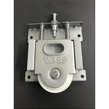CATEKSSS Pkm 80KG Lüks Vega Sürgü Ray Kapak Tekeri Bej