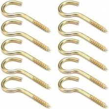 CATEKSSS Vida Açık Ağız Avize Kancası 21X100 mm 10 Adet - Vida