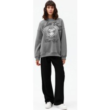 Açelya Okcu Premium Lowry Wide Leg Palazzo Dokuma Pantolon