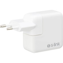 Starseven S-Link SL-NBAC68 Netbook Standart Adaptör, 29W 14.5V-2A 5.2V-2.4A