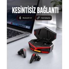 My Best Store Kablosuz Bluetooth  Kulaklık LED Işıklı Yeni Nesil
