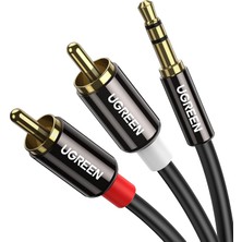 Starseven Ugreen Rca 3.5mm Aux Ses Kablosu, 1 Metre