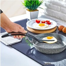 CATEKSSS Pratik Yanmaz Yapışmaz Sert Plastik Maşalı Spatula Mutfak Yemek Servis Spatulası Belirtilmemiş Çok R