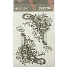 Zero Land Aconcept Silah Tattoo Dövme STICKER-11928096-SIYAH