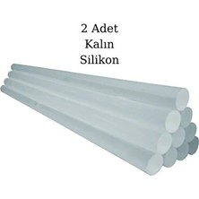 CATEKSSS Kalın Sıcak Silikon 2 Adet Tabanca Için