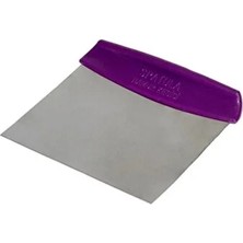 CATEKSSS Çelik Spatula Hamur Kesici Çelik Spatula Hamur Kesici Silikon Beyaz
