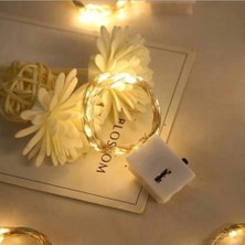 Mey İthalat Mey Ithalat® 2m Pilli Peri LED Rgb 50'li Paket