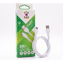 Közen 3.0A Type-C Şarj ve Data Kablosu 1 Metre - Qualcomm Qc 3.0 Hızlı Şarj Destekli