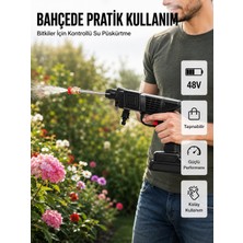Belle Fusion Mey Ithalat® 48V Şarjlı Basınçlı Yıkama Cihazı Köpük Hazneli 2025 Orijinal Model