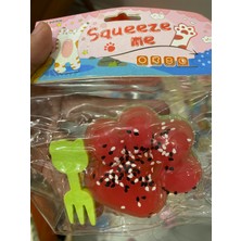 Pelüş Burada Sukuşi Squishy Stres Oyuncağı