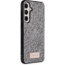 Alkar Ticaret Onegif Samsung Galaxy A25 5g Bright Simli Kapak - Gümüş