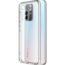 Alkar Ticaret Xiaomi Redmi Note 11T Kılıf Lüx Şeffaf Silikon