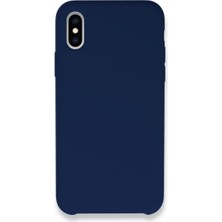 Alkar Tedarik Apple Iphone Xs Max Kılıf Lansman Legant Silikon - Lacivert