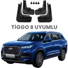 Tiggo 8 Pro Paçalık Tozluk Çamurluk Siyah 4'lü