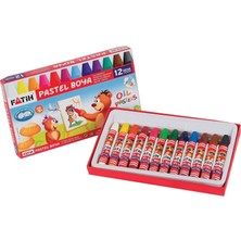 Fatih 12 Renk Karton Kutulu Pastel Boya