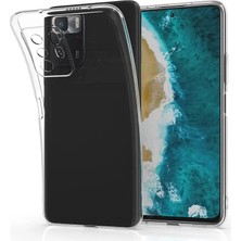 Alka Xiaomi Poco X3 Gt Kılıf Lüx Şeffaf Silikon