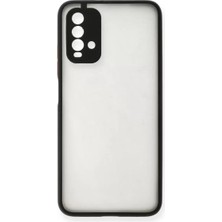 Alka Xiaomi Redmi 9t Kılıf Montreal Silikon Kapak - Siyah