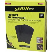 Akıllı Bayi 100 Adet 180 Kum Kağıt Su Zımparası 230X280MM