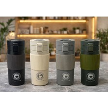 Alka 500 ml Paslanmaz Çelik Termos Dereceli Mug - Sızdırmaz Kapaklı Çift Katmanlı Dereceli Termos ALK4627