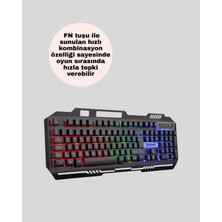 Akıllı Bayi PG8018 LED Aydınlatmalı Mekanik Klavye Mouse – Oyunlarda Üstün Performans