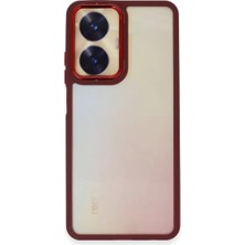 Alka Realme C55 Kılıf Dora Kapak - Kırmızı