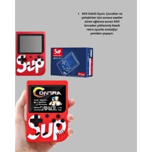 Akıllı Bayi Tv Çıkışlı Mini Retro El Konsolu 400 Oyunlu