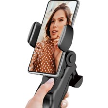 Akıllı Bayi Mini Telefon Tripodu Ayarlanabilir Telefon Standı Vlog ve Fotoğraf Çekim Aparatı