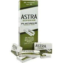 Alka Astra Tıraş Bıçağı Yeşil Jilet 20'li Paket