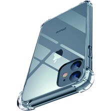 Alka Iphone 12 Mini  5.4 Anti-Drop Silikon Kılıf Shockproof Şeffaf  KILIF-(5775)