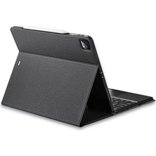 Alka Dux Ducis iPad Pro 12.9 (2020/2021/2022) Tk Series Kablosuz Bluetooth Klavye Touchpad KILIF-(5775)