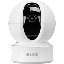 Alka S-Lınk SL-IND04 Ev/bebek Güvenlik Kamerası Wifi 3mpix 3.6mm Lens 10M. Gece Görüşü Hareket Algılama Iki Yönlü Ses Micro Sd Kartlı Tuya YAZILIM(1923)