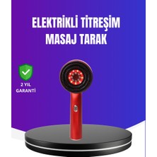 Alka Kırmızı Işık Terapi Özellikli Saç Derisi Masaj Tarak Anti Dökülme