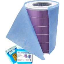 Valor Hava Temizleyici Toz Tutucu Filtre Xiaomi Mi Air Purifier 4 Pro 10 Adet Mavi, 2020121