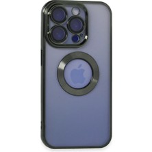 Akıllı Bayi Apple iPhone 15 Pro Max Kılıf Slot Silikon - Köknar Yeşili