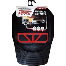 Valor Universal Autokit Havuzlu Oto Paspas Dekoratif Gri