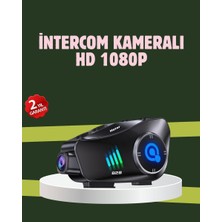 Alka Q28 Full Hd Kameralı Motosiklet Kask Kulaklığı – 45 Saat Müzik Ipx6 Su Geçirmez