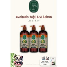 Valor Eyüp Sabri Tuncer 3'lü Doğal Avokado Yağlı Sıvı Sabun 750 ml ve Rosie Pamuk